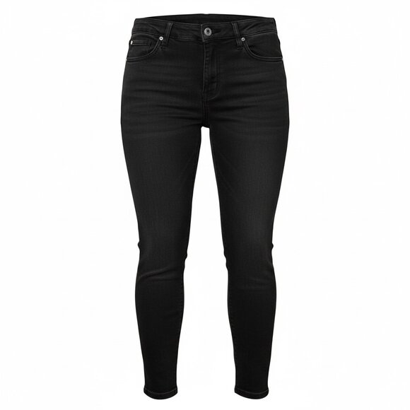 Earl Jeans Denim - Earl Jeans Women’s 18W Black Skinny Jeans Mid Rise Stretch Plus Size Denim